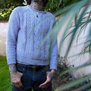Un-fragile Masculinity Vintage Sweater, XL